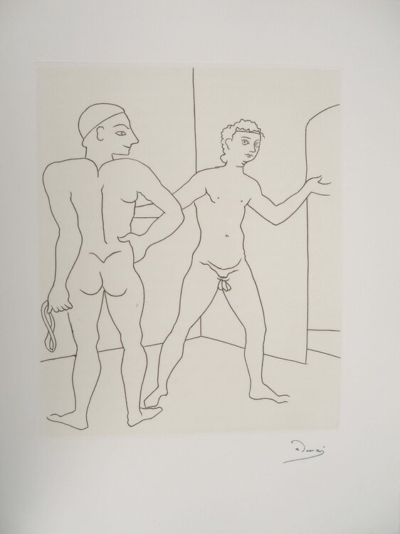 Les deux gymnastes André Derain