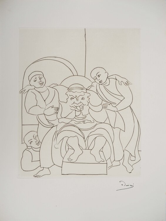 Un trop joyeux festin André Derain
