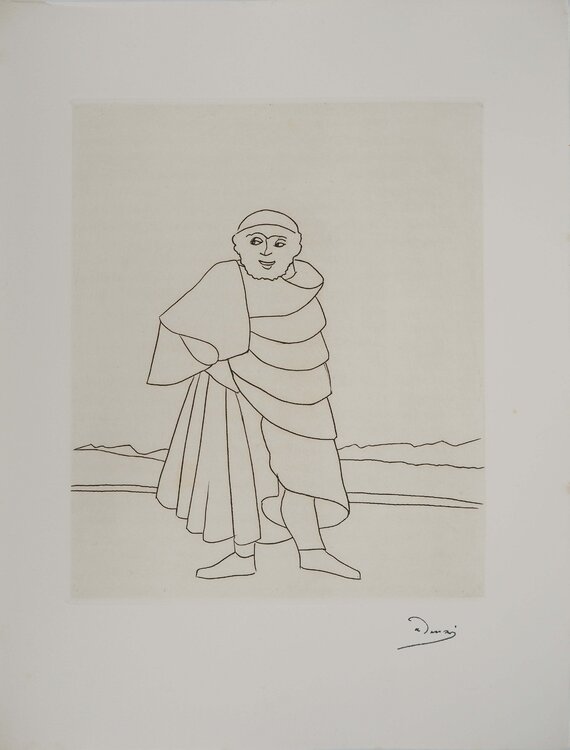 Le poète André Derain