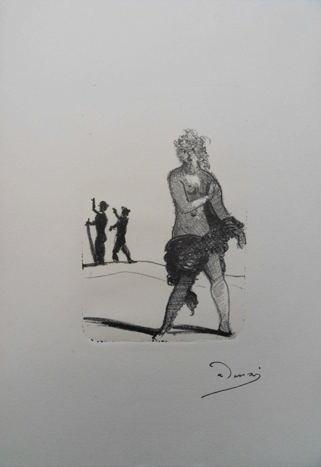 Nu surpris par des visiteurs André Derain Druck zu verkaufen