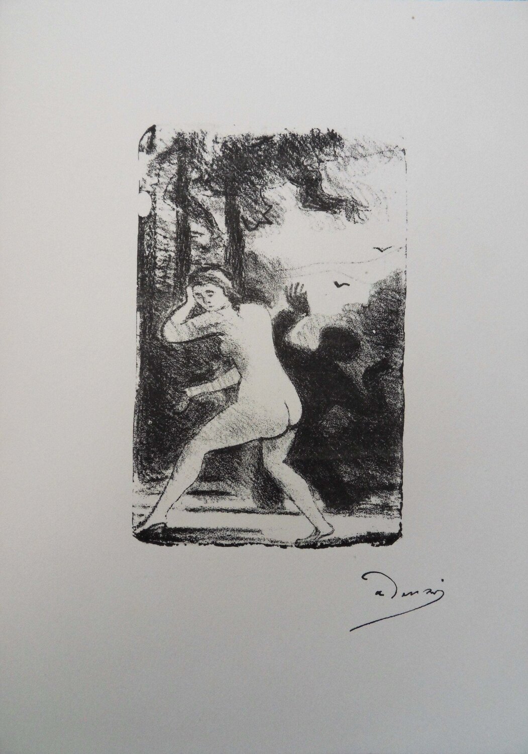 Nu et ombre effrayante André Derain Impresión en venta