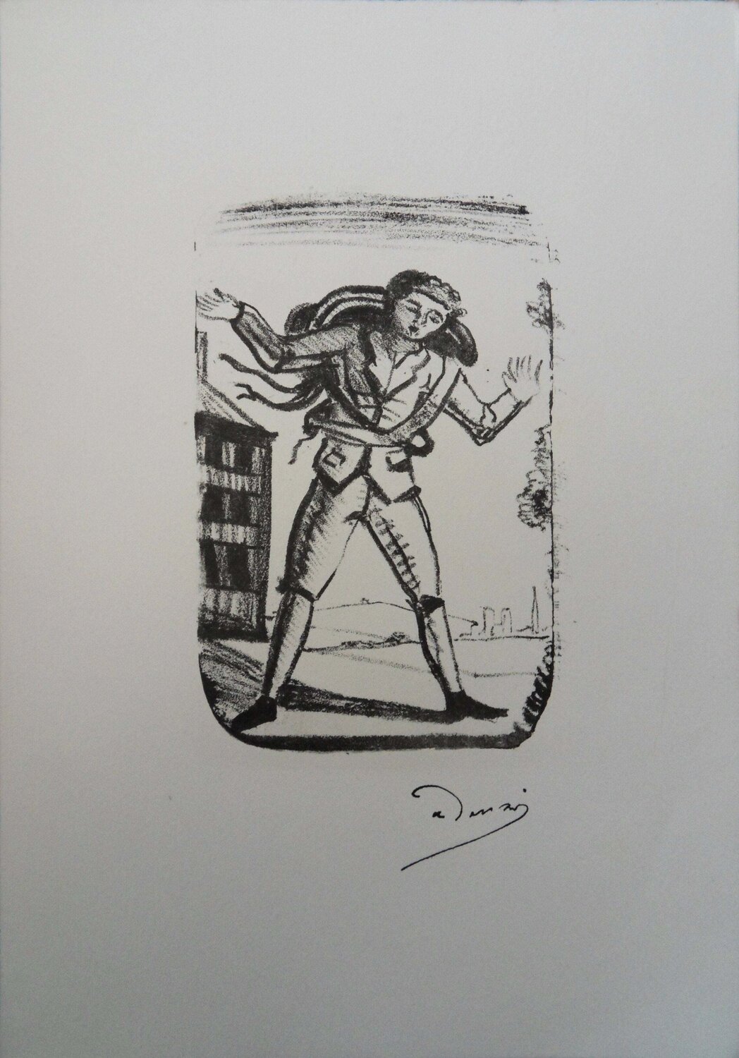 Le jeune voyageur André Derain Afdruk te koop
