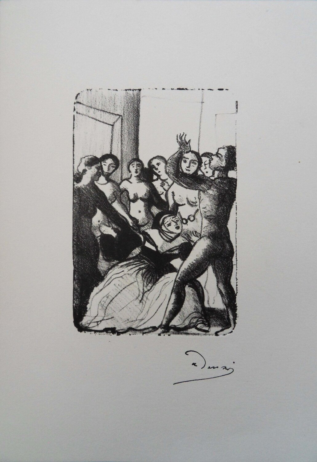 Le couvent en émoi André Derain Print for sale