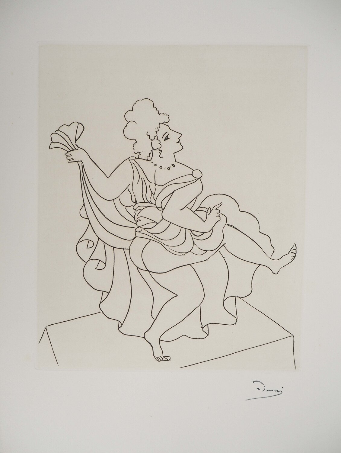 La danse grivoise André Derain Print for sale