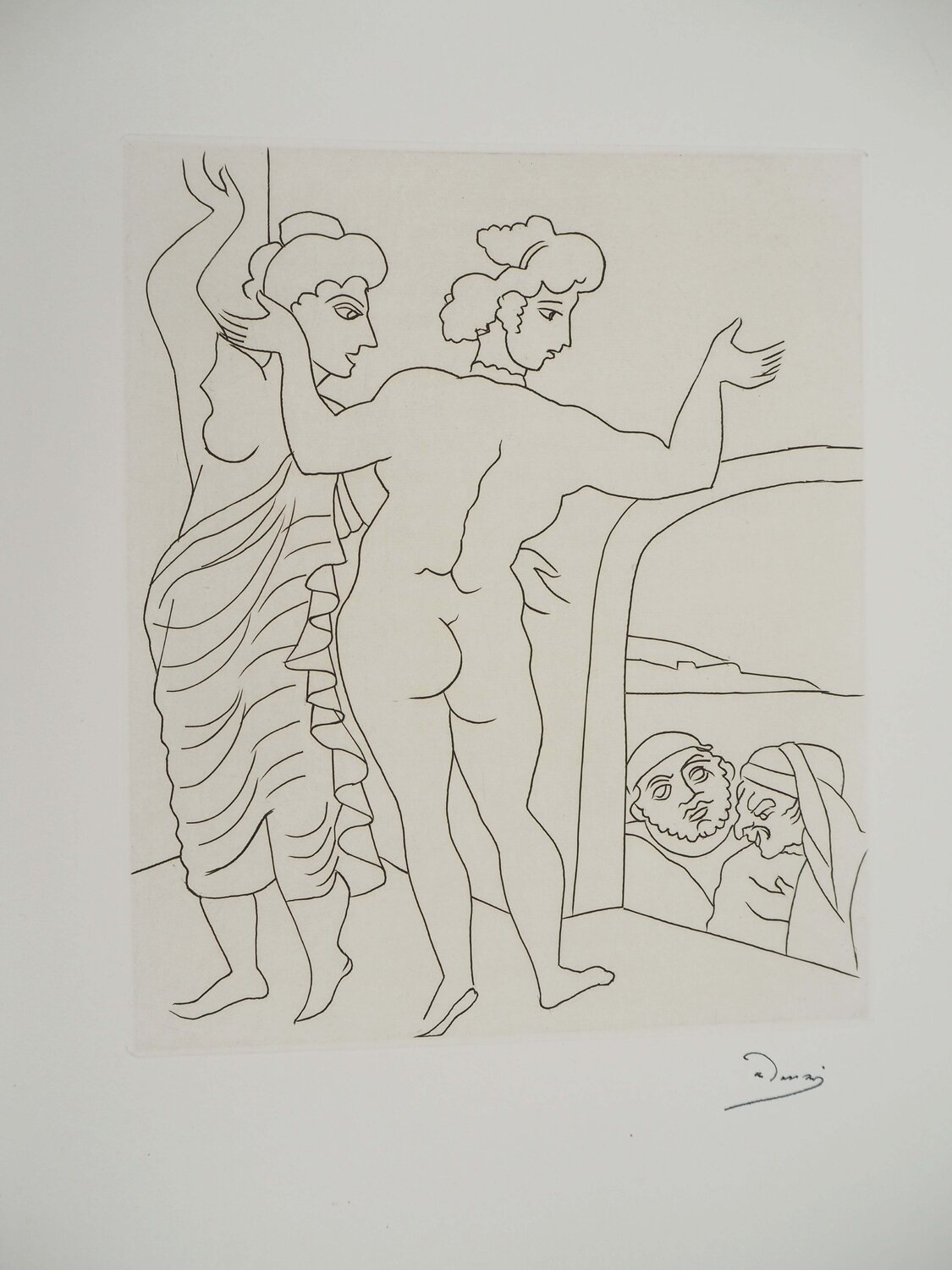 Représentation théâtrale André Derain Impresión en venta