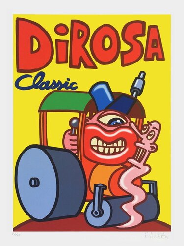 Di Rosa Classic - Rouleau compresseur von Hervé Di Rosa, Druck kaufen auf Singulart