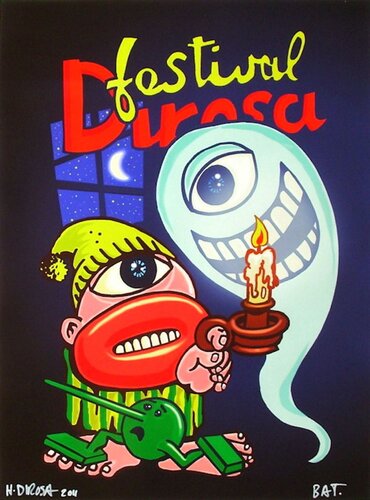 Di Rosa Festival von Hervé Di Rosa, Druck kaufen auf Singulart