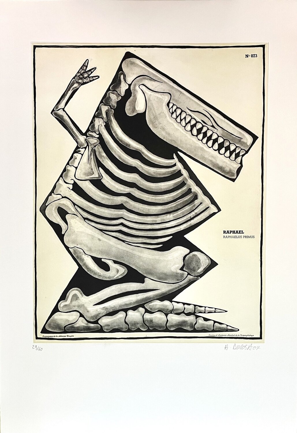 Raphaël by Hervé Di Rosa (2007) Print Engraving SINGULART