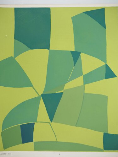 Brésil, Variations sur le vert by Cícero Dias, Print for Sale on Singulart