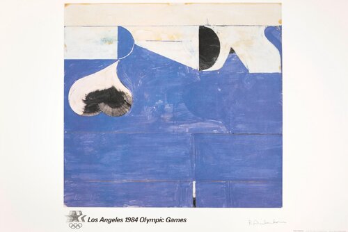 Richard Diebenkorn Hand-Signed 1984 Los Angeles Olympic Games Poster par Richard Diebenkorn, Édition en vente sur Singulart