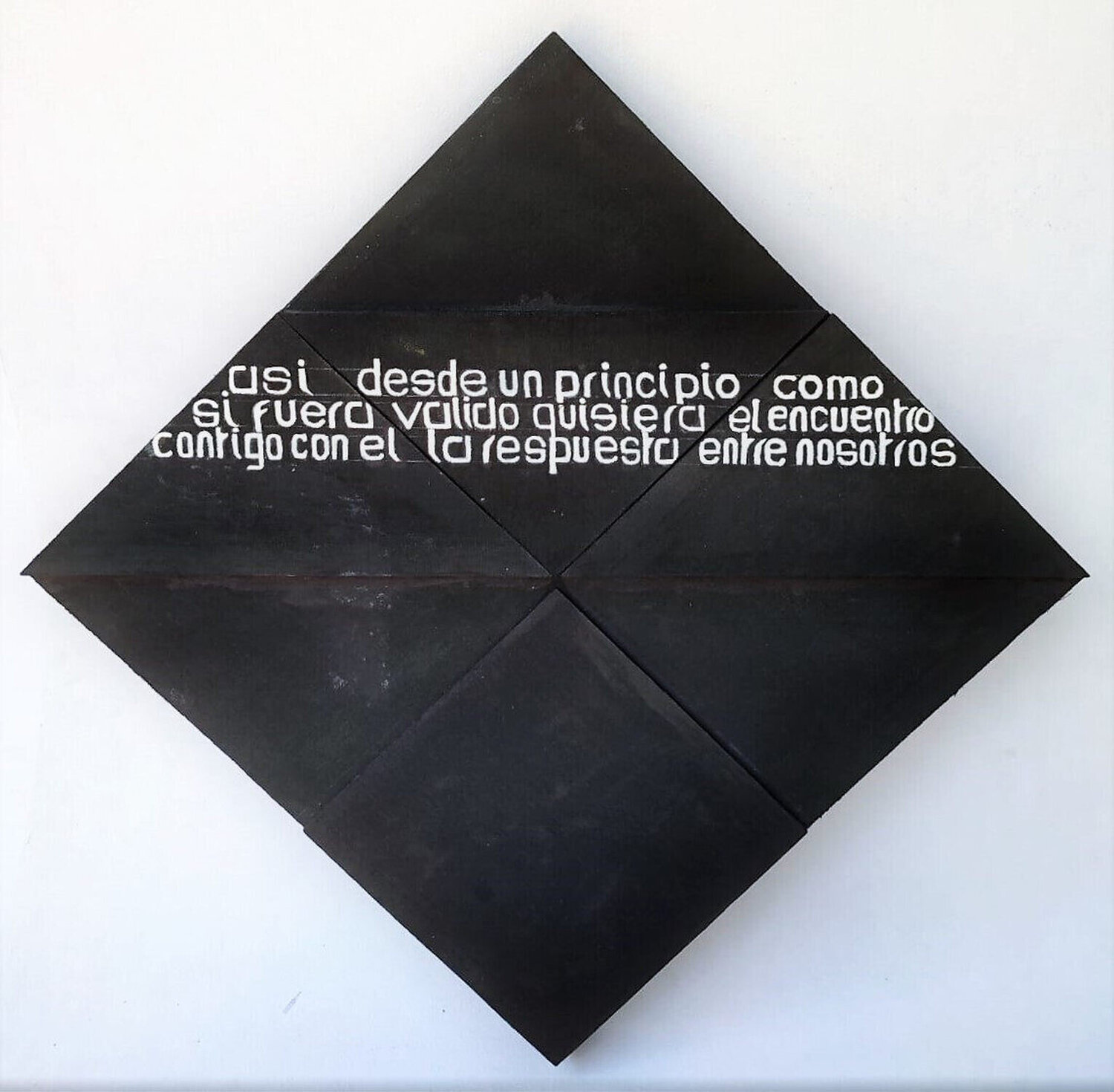 Antipoema Pedro Diego Alvarado-Rivera Originalgemälde zu verkaufen