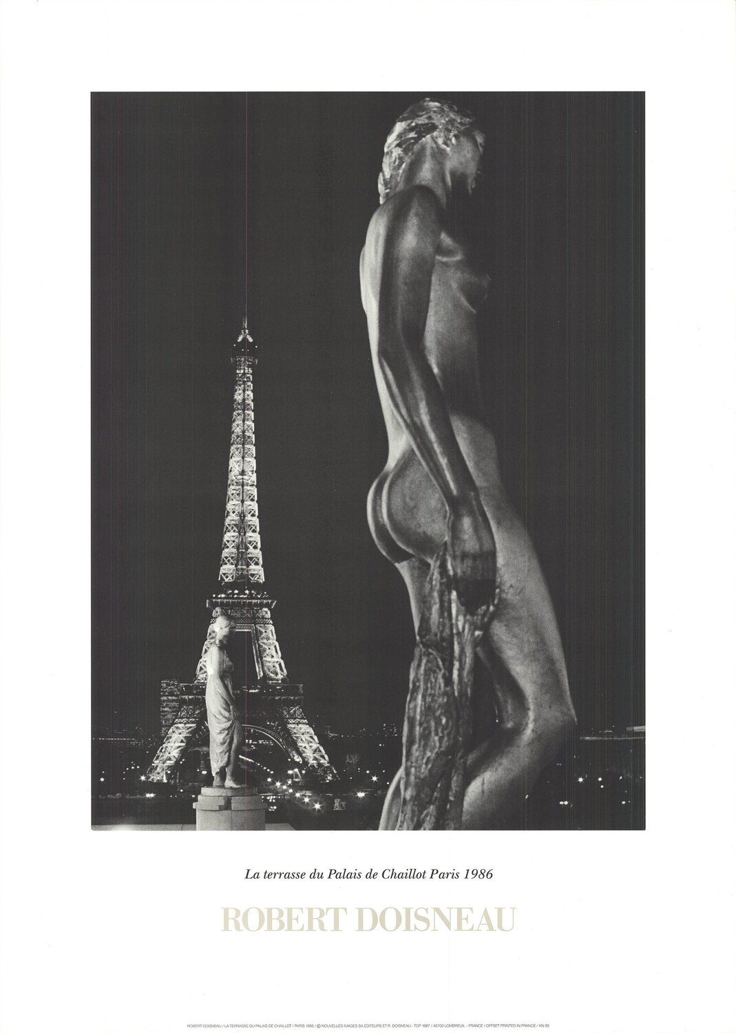 La Terrasse du Palais de Chaillot, Paris Robert Doisneau Druck zu verkaufen