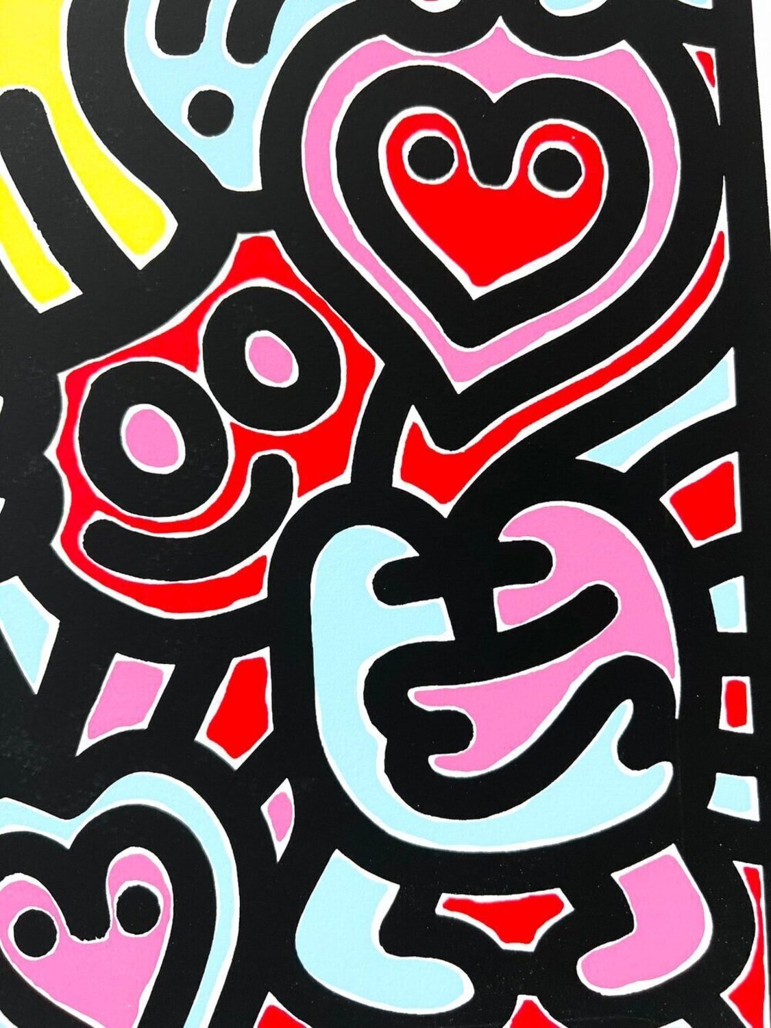 DOODLE HUG ! by Mr Doodle (2023) : Print Screen Printing - Singulart