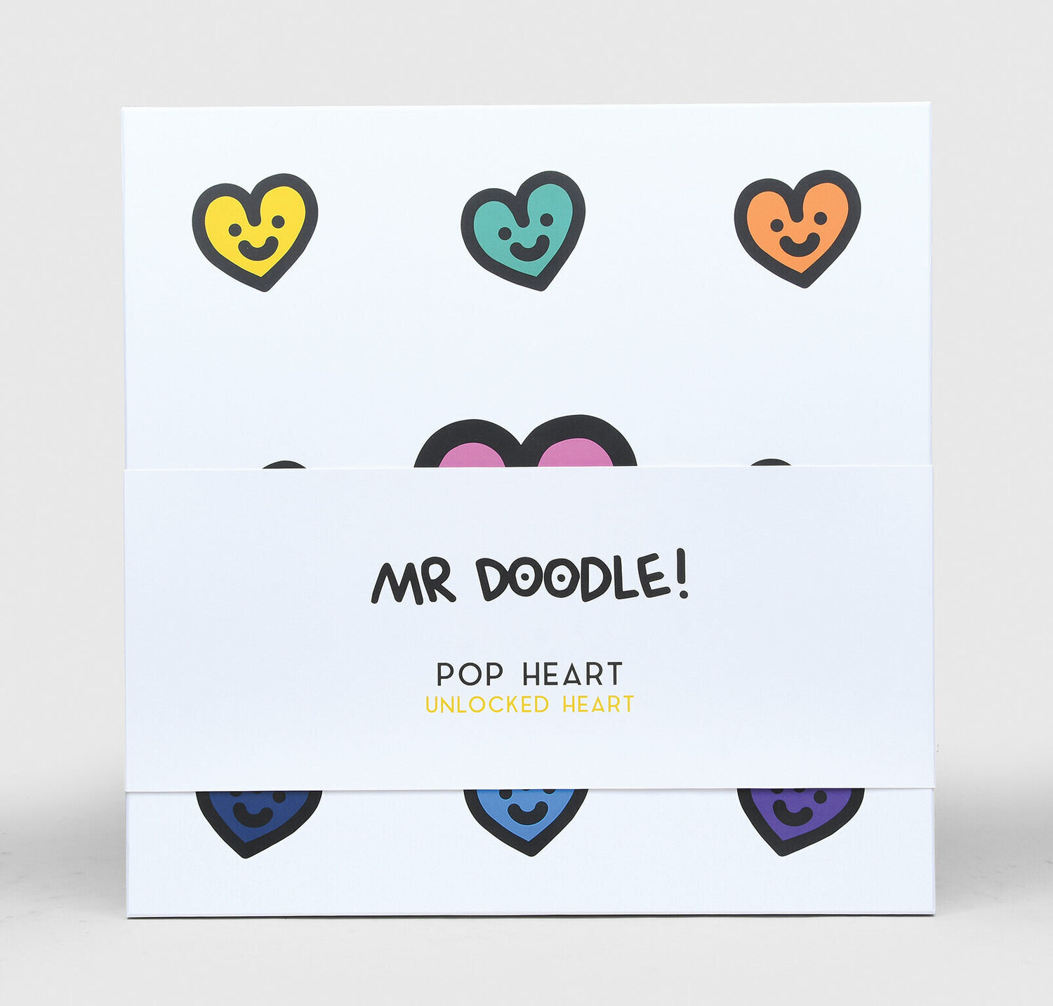 Mr.Doodle 版画 POP HEART-UNLOCKED HEART Pop Heart - Unlocked Heart. by Mr Doodle (2021) : Print