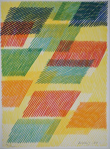 Superposition de couleurs di Piero Dorazio, Stampa in vendita su Singulart