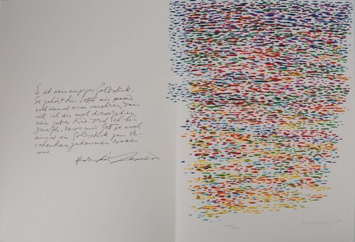 Composition aux multiples couleurs Piero Dorazio