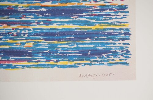 Reflets sur l'océan by Piero Dorazio, Print for Sale on Singulart