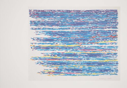 Reflets sur l'océan Piero Dorazio