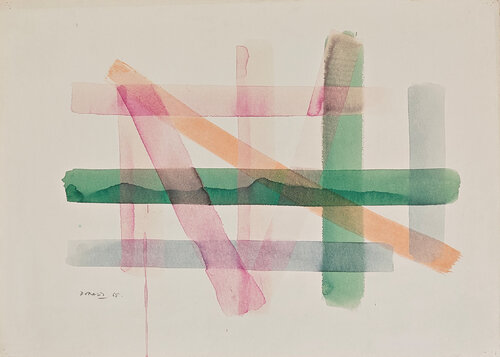 Untitled di Piero Dorazio, Opera su carta in vendita su Singulart