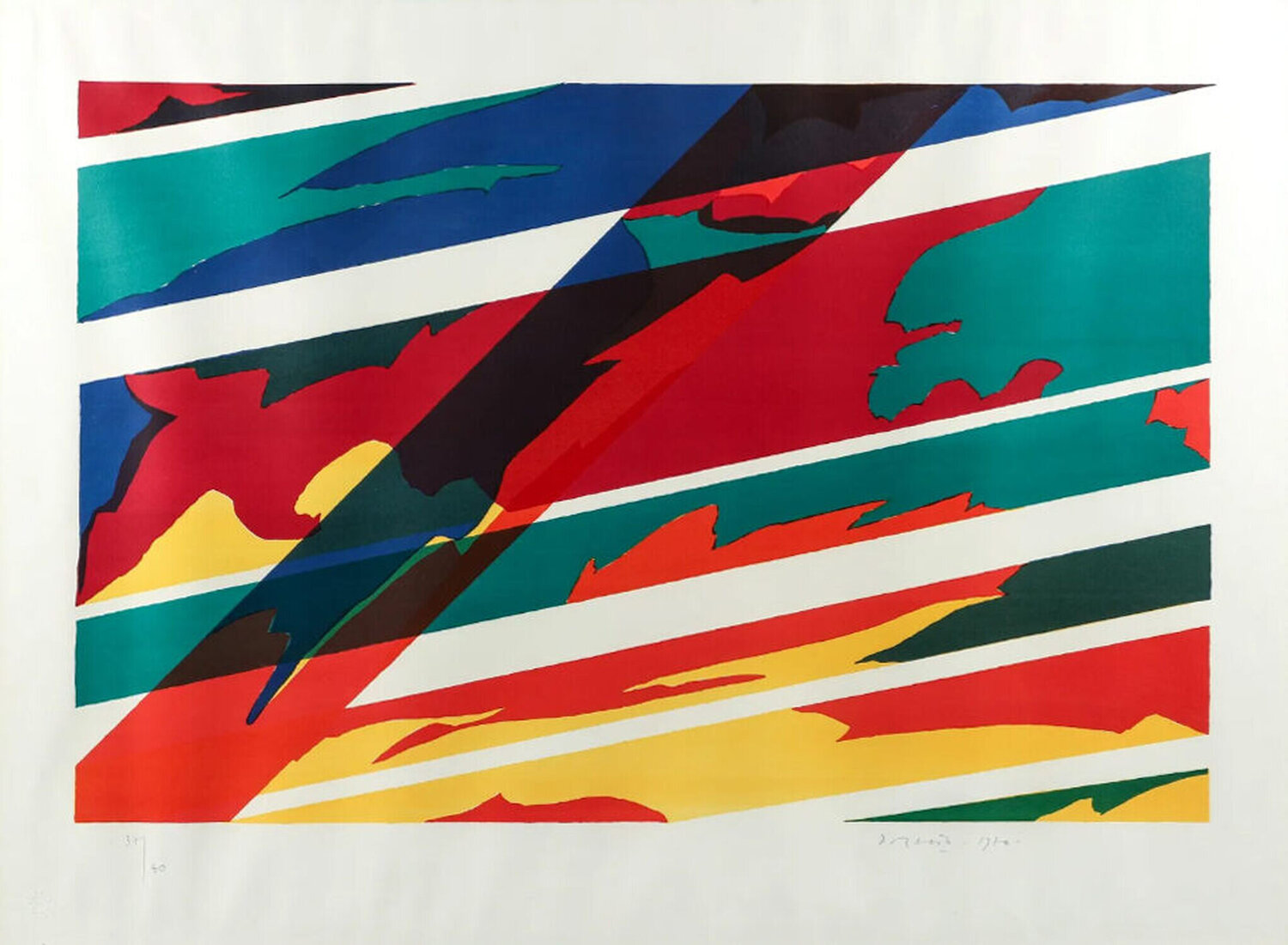 Untitled XXVI Piero Dorazio Print for sale