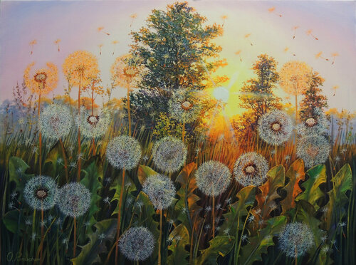 Moments of Wonder van Oleg Riabchuk, Schilderij te koop op Singulart