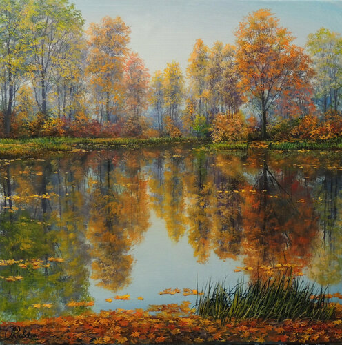 When Autumn Comes Around van Oleg Riabchuk, Schilderij te koop op Singulart