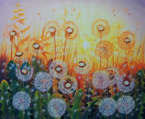 Evening of Wonders van Oleg Riabchuk, Schilderij te koop op Singulart