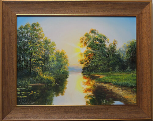 Tricks Of The Sun van Oleg Riabchuk, Schilderij te koop op Singulart