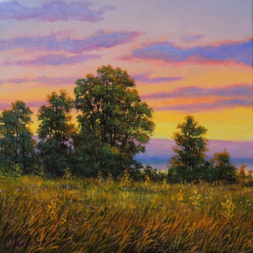 Evening Clouds Oleg Riabchuk