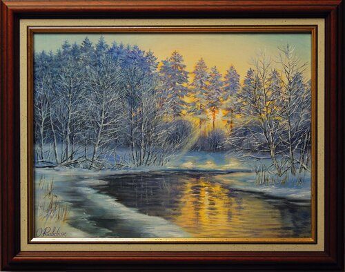 White Dream van Oleg Riabchuk, Schilderij te koop op Singulart