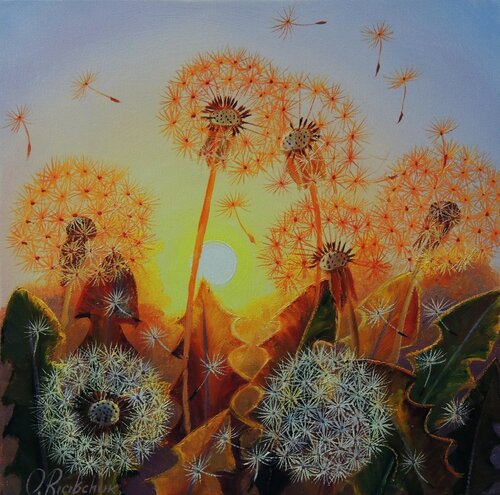 The Day is Done van Oleg Riabchuk, Schilderij te koop op Singulart