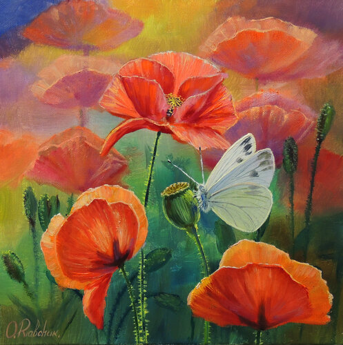 Rendezvous van Oleg Riabchuk, Schilderij te koop op Singulart