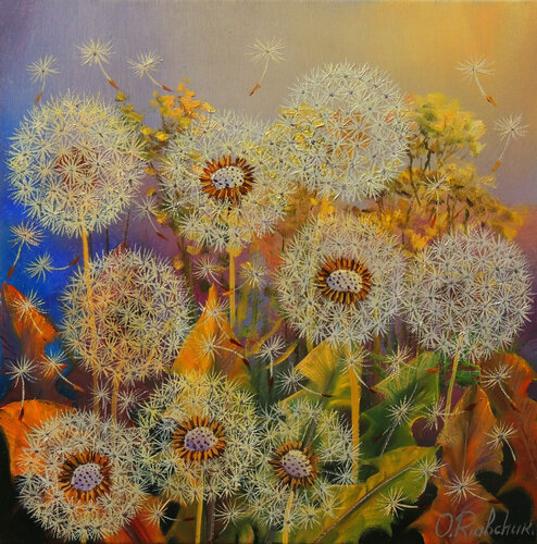 Joy in the Sun van Oleg Riabchuk, Schilderij te koop op Singulart