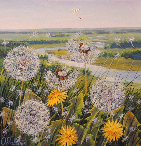 Adventure Never Ends van Oleg Riabchuk, Schilderij te koop op Singulart