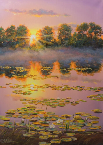 Magical Moment van Oleg Riabchuk, Schilderij te koop op Singulart