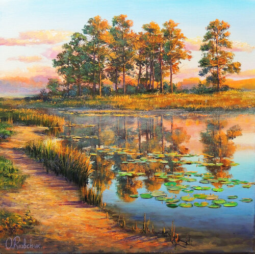 A Group of Friends van Oleg Riabchuk, Schilderij te koop op Singulart