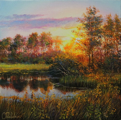 Eventide di Oleg Riabchuk, Pittura in vendita su Singulart