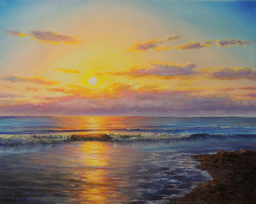 Peaceful ocean Oleg Riabchuk