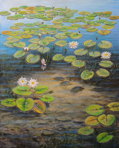 World of Water van Oleg Riabchuk, Schilderij te koop op Singulart