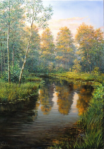 In Search of Peace van Oleg Riabchuk, Schilderij te koop op Singulart