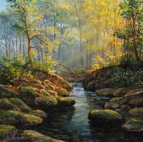 Go Your Own Way by Oleg Riabchuk, Painting for Sale on Singulart