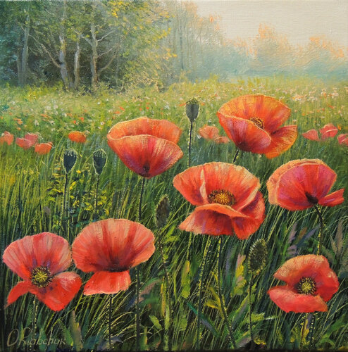 Embers of Summer von Oleg Riabchuk, Malerei kaufen auf Singulart