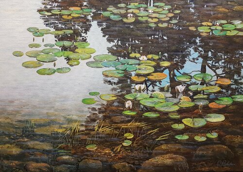 The Source of Life van Oleg Riabchuk, Schilderij te koop op Singulart