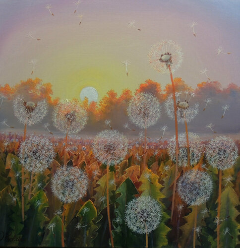New Beginning van Oleg Riabchuk, Schilderij te koop op Singulart