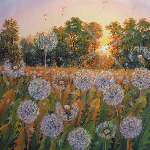 Lighter than air van Oleg Riabchuk, Schilderij te koop op Singulart