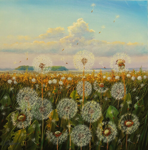 To Reach the Clouds von Oleg Riabchuk, Malerei kaufen auf Singulart