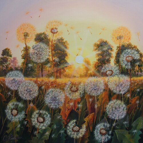 Reaching for the Light von Oleg Riabchuk, Malerei kaufen auf Singulart