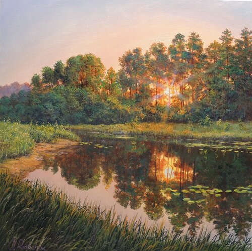 Before Night Falls von Oleg Riabchuk, Malerei kaufen auf Singulart