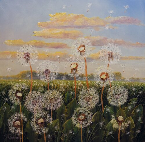 Chasing the Clouds von Oleg Riabchuk, Malerei kaufen auf Singulart