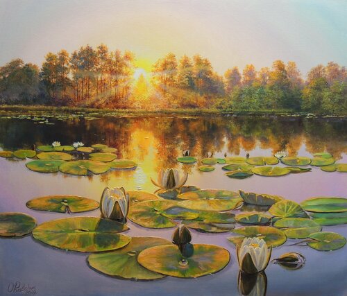 Magical Evening von Oleg Riabchuk, Malerei kaufen auf Singulart